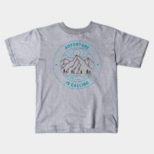 Adventure Is Calling Outdoor Adventure Kids T-Shirt